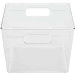 Rangement De Cuisine<Gifi Bac de rangement carré transparent pour frigo 5,5L