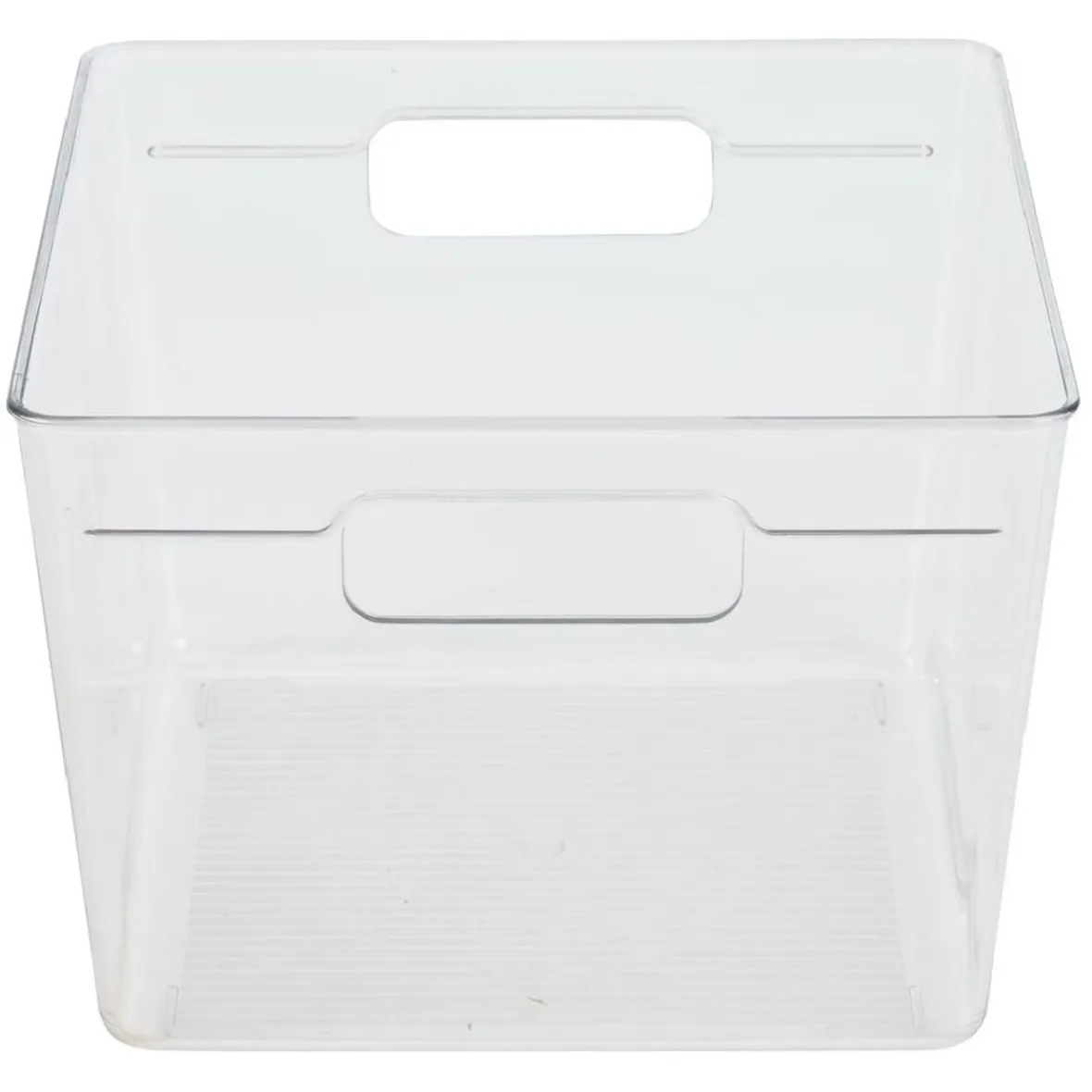 Rangement De Cuisine<Gifi Bac de rangement carré transparent pour frigo 5,5L