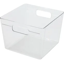 Rangement De Cuisine<Gifi Bac de rangement carré transparent pour frigo 5,5L