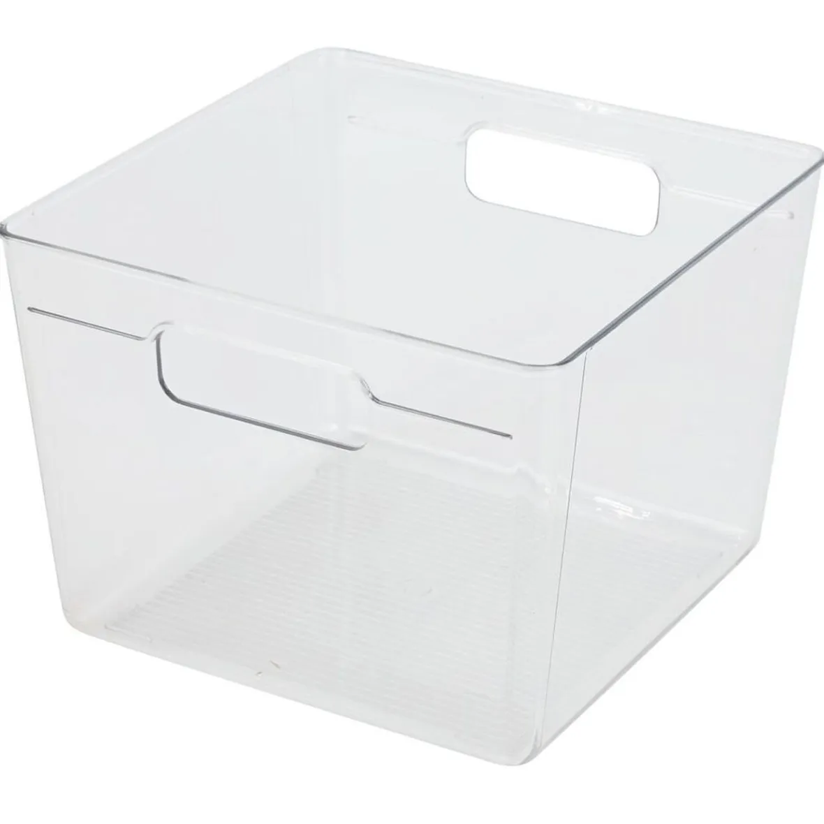 Rangement De Cuisine<Gifi Bac de rangement carré transparent pour frigo 5,5L