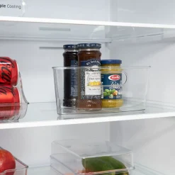 Rangement De Cuisine<Gifi Bac de rangement triangulaire transparent pour frigo 3L