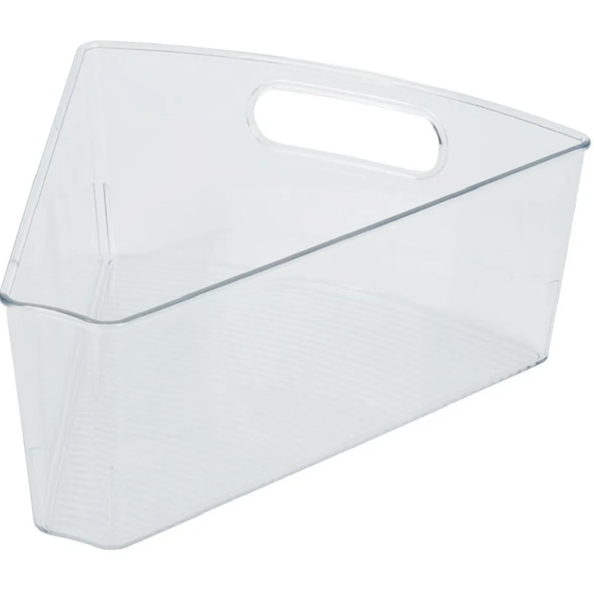 Rangement De Cuisine<Gifi Bac de rangement triangulaire transparent pour frigo 3L