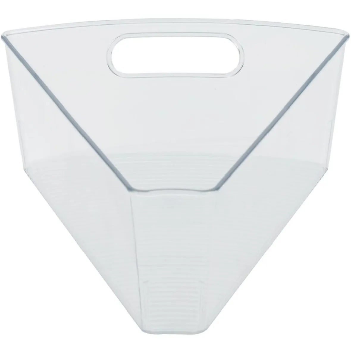 Rangement De Cuisine<Gifi Bac de rangement triangulaire transparent pour frigo 3L
