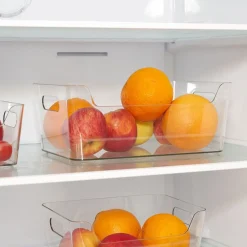 Rangement De Cuisine<Gifi Bac rangement frigo 5L plastique transparent 27,2x18,7xH11cm