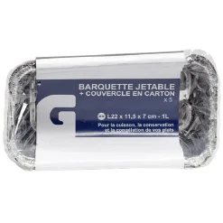 Conservation Alimentaire<Gifi Barquette en aluminium 1L par 5