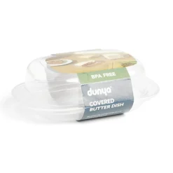 Préparation Culinaire<Gifi Beurrier plastique sans BPA transparent ou gris 17,4x12,5xH6cm
