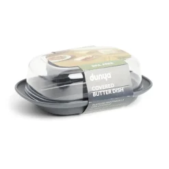 Préparation Culinaire<Gifi Beurrier plastique sans BPA transparent ou gris 17,4x12,5xH6cm