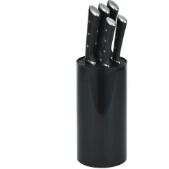 Préparation Culinaire<Gifi Bloc couteaux universel rond noir