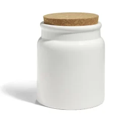 Conservation Alimentaire<Gifi Bocal en céramique avec couvercle en liège Ø13xH15cm