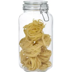 Conservation Alimentaire<Gifi Bocal en verre avec couvercle à charnière 2,2 L