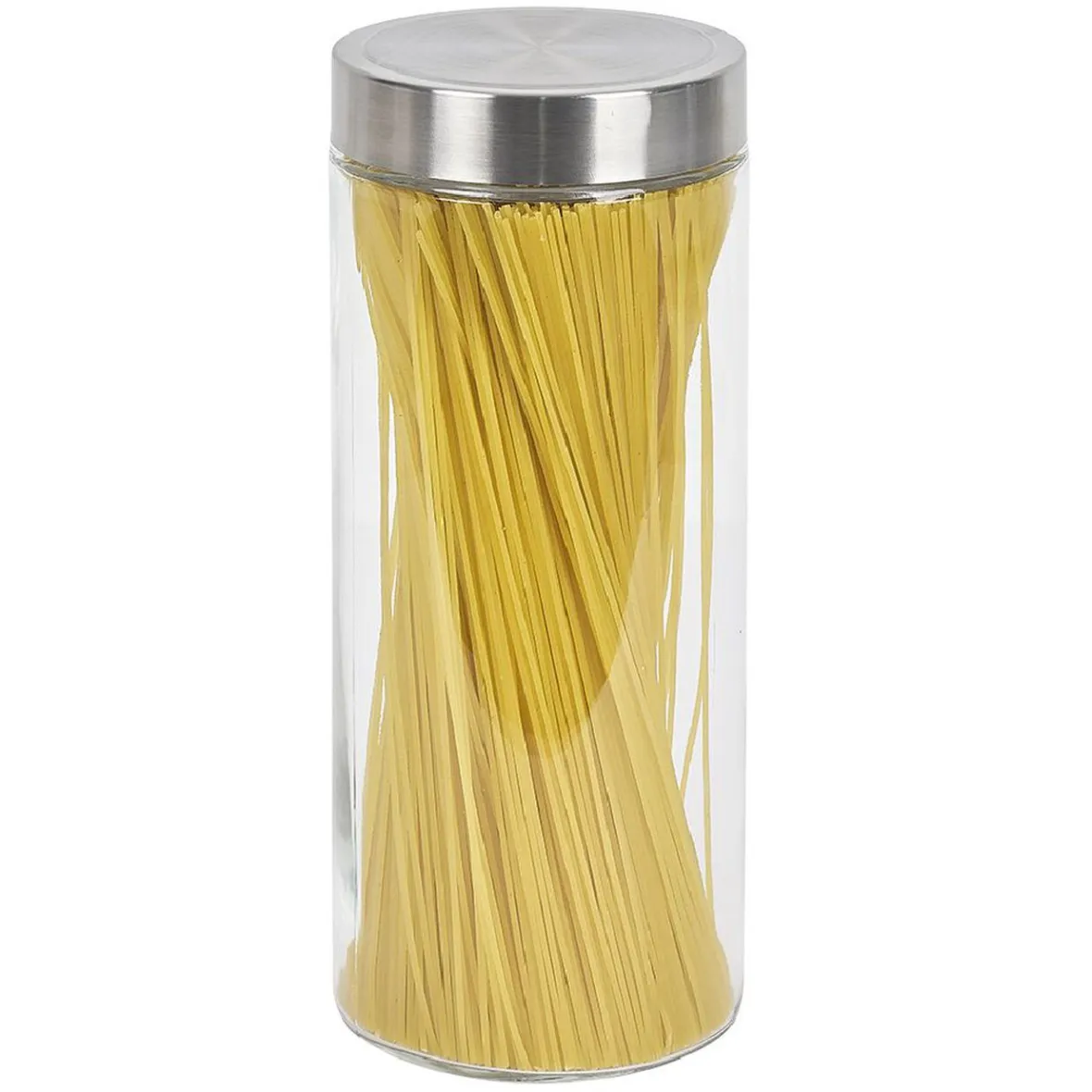 Conservation Alimentaire<Gifi Bocal en verre avec couvercle inox - Lot de 4