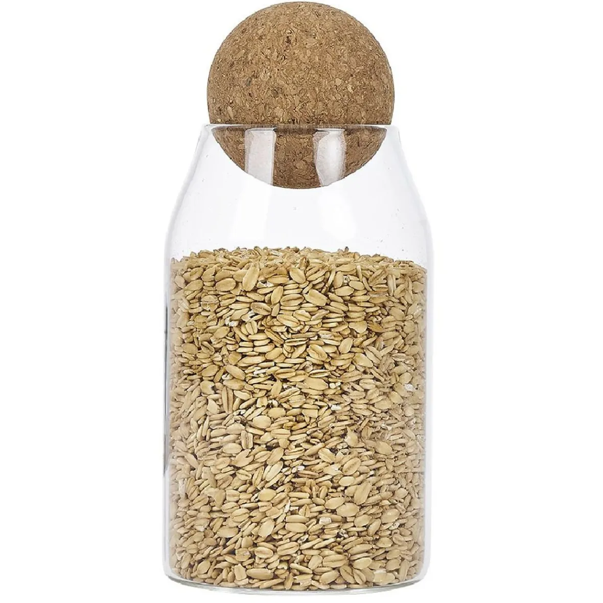 Conservation Alimentaire<Gifi Bocal en verre avec couvercle en liège70 cl