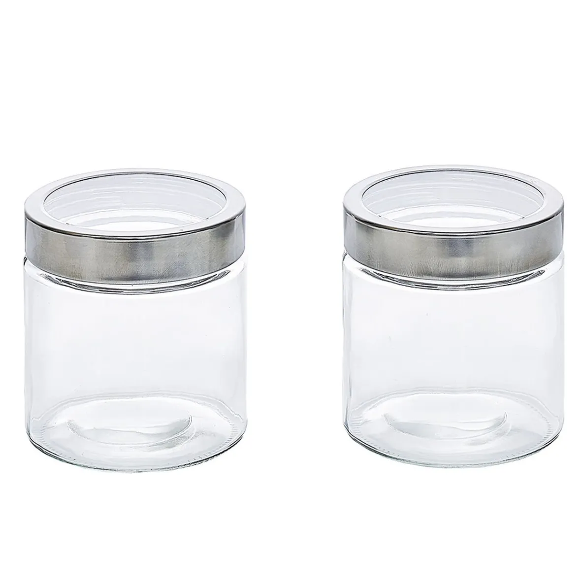 Conservation Alimentaire<Gifi Bocal en verre avec couvercle hermétique 800 ml x2