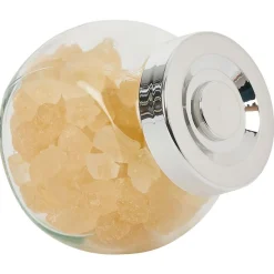 Conservation Alimentaire<Gifi Bocal en verre incliné 200ml avec couvercle en plastique à visser x2
