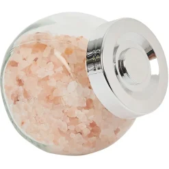 Conservation Alimentaire<Gifi Bocal en verre incliné 200ml avec couvercle en plastique à visser x2