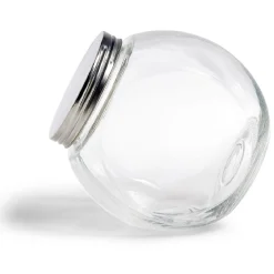 Conservation Alimentaire<Gifi Bocal en verre transparent couvercle métal 2000ml - 17,5x12,5xH.17cm