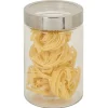 Conservation Alimentaire<Gifi Bocal en verre transparent couvercle inox 1,2L - Ø11xH.17cm