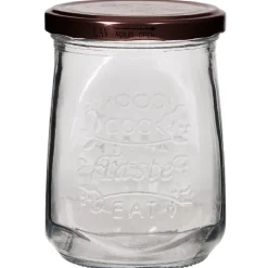 Conservation Alimentaire<Gifi Bocal hermétique transparent vintage petit modèle