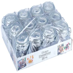Conservation Alimentaire<Gifi Bocal rond hermétique transparent x12