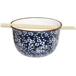 Gifi BOL + BAGUETTE BLEU ET BLANC| Vaisselle Et Accessoires De Table