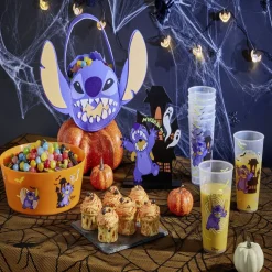 Conservation Alimentaire<Gifi Bol à bonbons Halloween Disney Stitch Ø26,5xH9,8cm