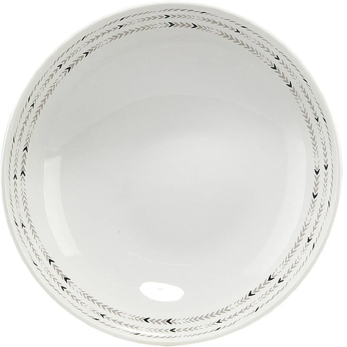 Gifi Bol à salade porcelaine contour Ø20 cm| Vaisselle Et Accessoires De Table