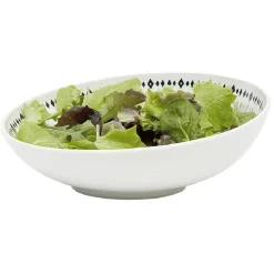 Gifi Bol à salade porcelaine contour Ø20 cm| Vaisselle Et Accessoires De Table