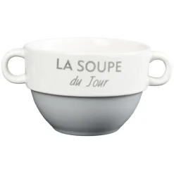 Gifi Bol à soupe avec anses| Vaisselle Et Accessoires De Table