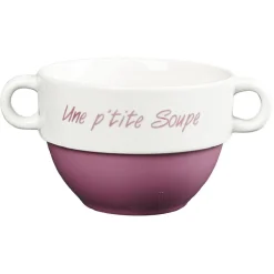 Gifi Bol à soupe avec anses| Vaisselle Et Accessoires De Table