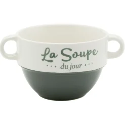 Gifi Bol à soupe en faïence| Vaisselle Et Accessoires De Table