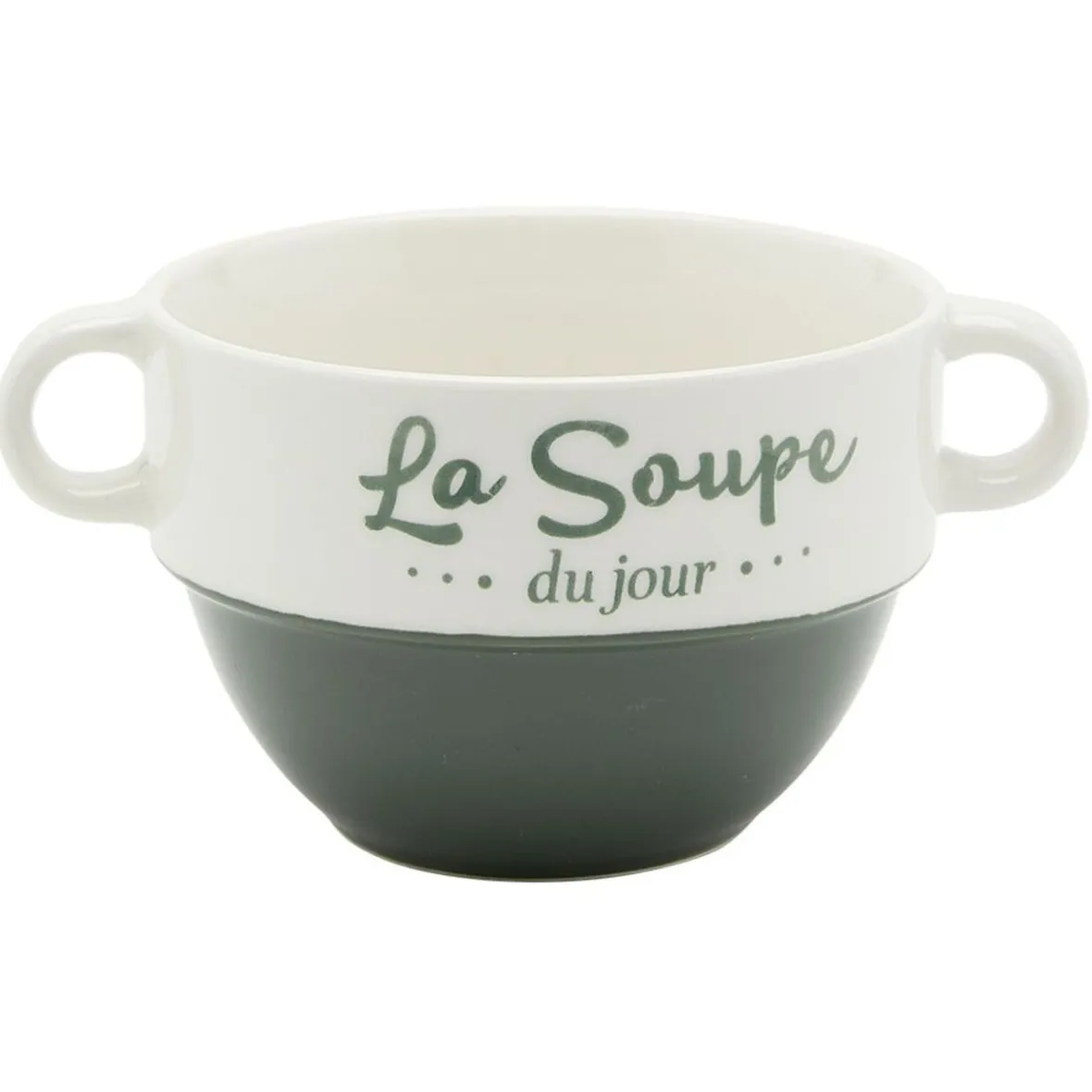 Gifi Bol à soupe en faïence| Vaisselle Et Accessoires De Table