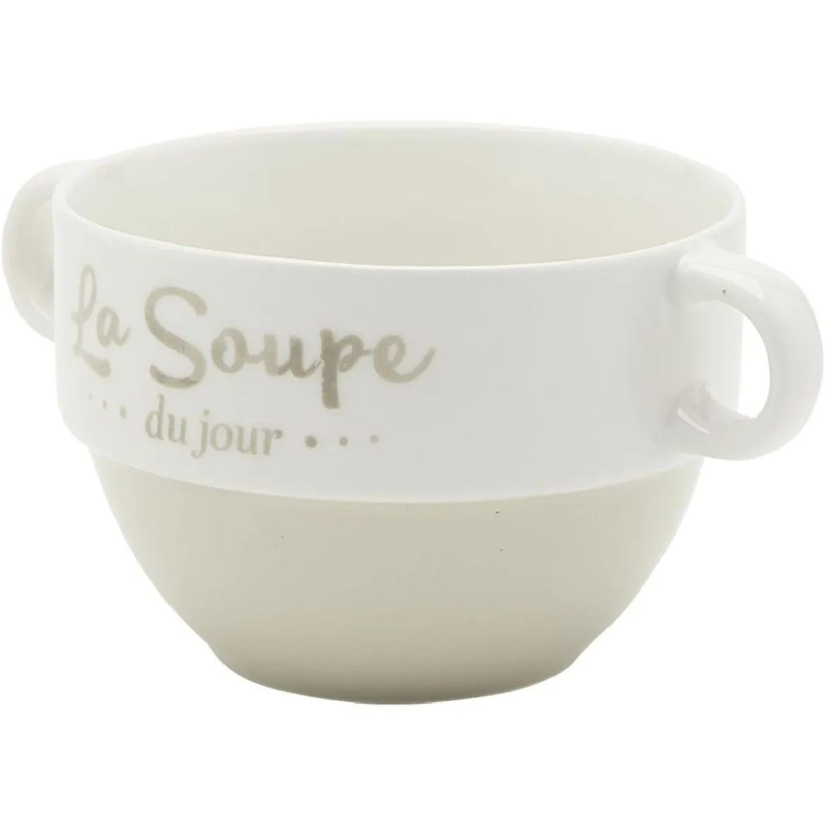 Gifi Bol à soupe en faïence| Vaisselle Et Accessoires De Table