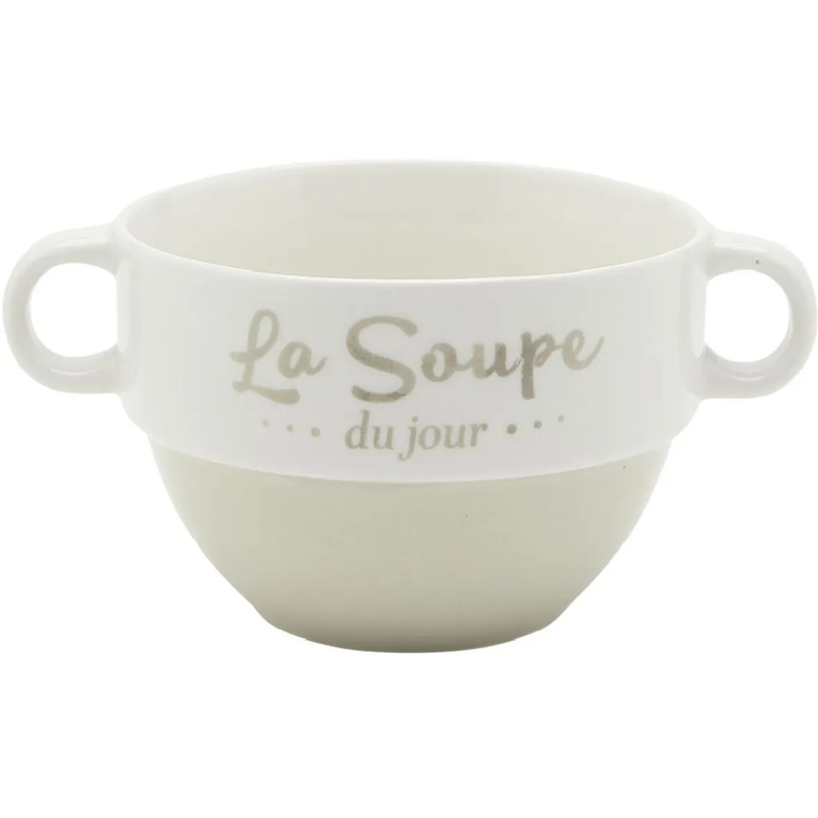 Gifi Bol à soupe en faïence| Vaisselle Et Accessoires De Table
