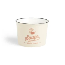 Gifi Bol à soupe 500ml faïence beige Ø12xH8,4cm| Vaisselle Et Accessoires De Table
