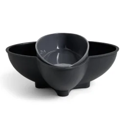 Vaisselle Et Accessoires De Table<Gifi Bol apéritif avec poubelle gris