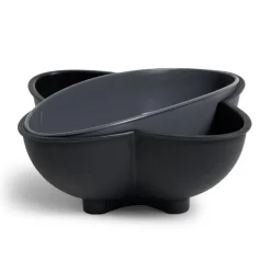 Vaisselle Et Accessoires De Table<Gifi Bol apéritif avec poubelle gris