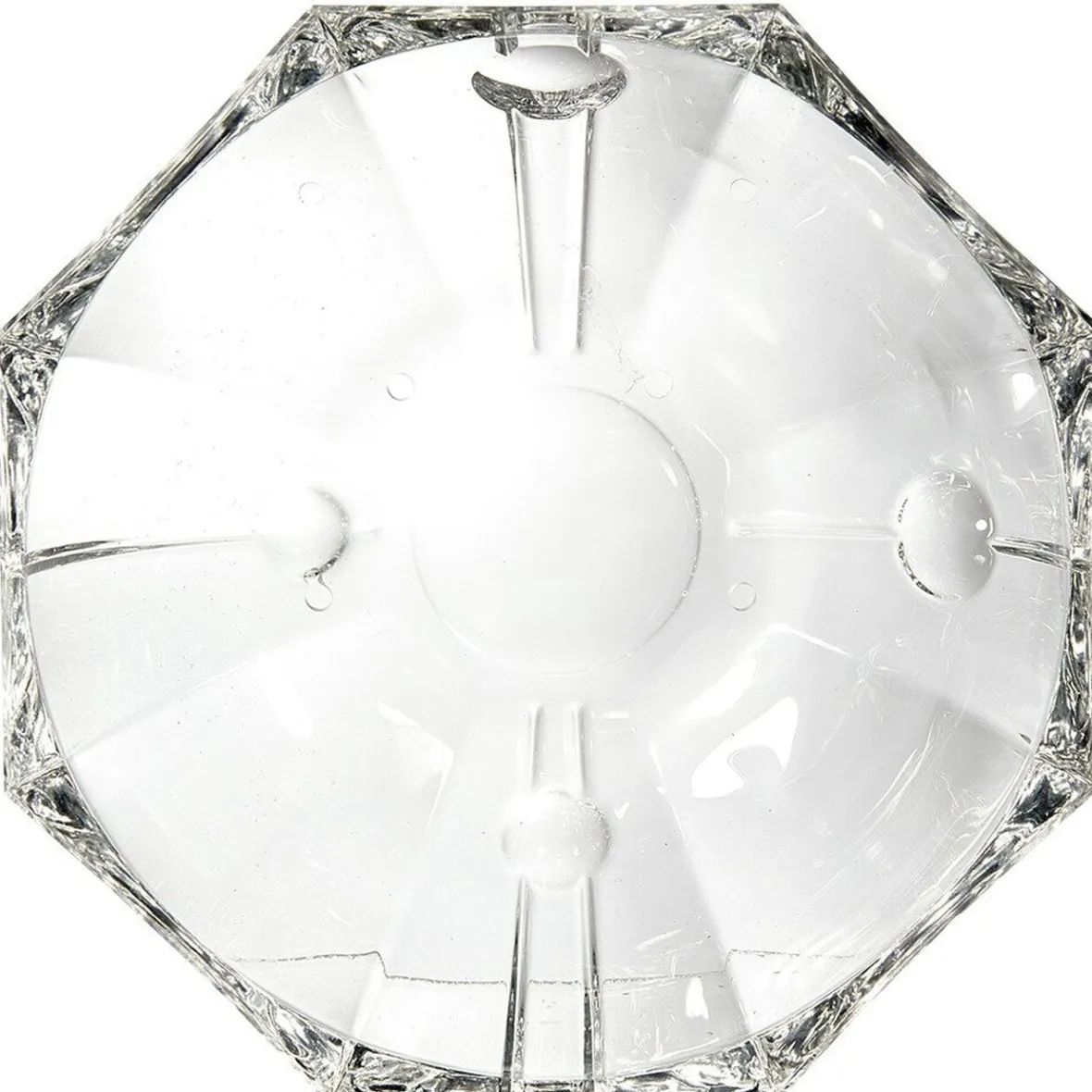 Gifi Bol Berlin octogonal en verre transparent ø 25 cm| Vaisselle Et Accessoires De Table