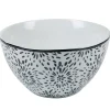 Vaisselle Et Accessoires De Table<Gifi Bol blanc et noir Sara