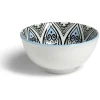 Gifi Bol décor oriental porcelaine Ø11,5xH6cm| Vaisselle Et Accessoires De Table