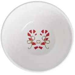 Gifi Bol Disney Mickey grès blanc et rouge Ø14cm| Vaisselle Et Accessoires De Table