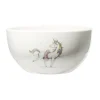Vaisselle Et Accessoires De Table<Gifi Bol en porcelaine blanc pour enfant motif licorne Ø14xH7cm