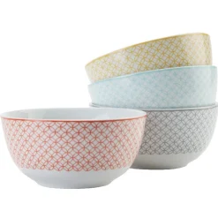 Vaisselle Et Accessoires De Table<Gifi Bol imprimé carreau de ciment muticolore x4