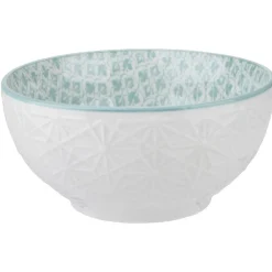 Gifi Bol japonais motif géométrique 4 couleurs x4| Vaisselle Et Accessoires De Table
