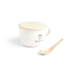 Gifi Bol jumbo 62cl avec cuillère et couvercle cocooning| Vaisselle Et Accessoires De Table