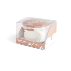 Gifi Bol jumbo 62cl avec cuillère et couvercle renard| Vaisselle Et Accessoires De Table