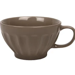 Gifi Bol jumbo taupe cotelé| Vaisselle Et Accessoires De Table
