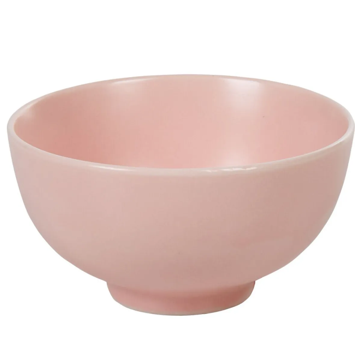 Gifi Bol petit déjeuner rose clair en porcelaine petit format| Vaisselle Et Accessoires De Table