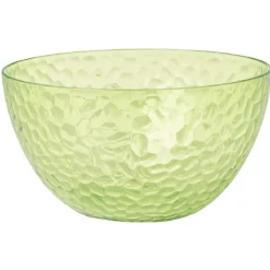 Vaisselle Et Accessoires De Table<Gifi Bol plastique vert martelé x4