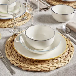 Gifi Bol porcelaine blanc Ø15cm| Vaisselle Et Accessoires De Table
