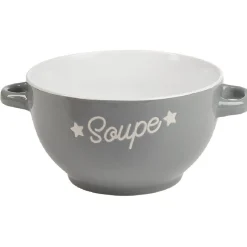 Gifi Bols à Soupe en Faience| Vaisselle Et Accessoires De Table